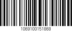 Código de barras (EAN, GTIN, SKU, ISBN): '1069100151868'