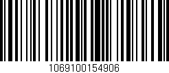 Código de barras (EAN, GTIN, SKU, ISBN): '1069100154906'