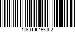 Código de barras (EAN, GTIN, SKU, ISBN): '1069100155002'