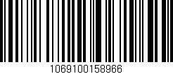 Código de barras (EAN, GTIN, SKU, ISBN): '1069100158966'