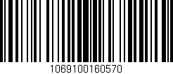 Código de barras (EAN, GTIN, SKU, ISBN): '1069100160570'