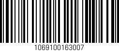 Código de barras (EAN, GTIN, SKU, ISBN): '1069100163007'