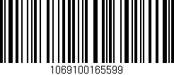 Código de barras (EAN, GTIN, SKU, ISBN): '1069100165599'