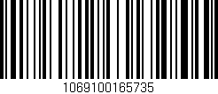 Código de barras (EAN, GTIN, SKU, ISBN): '1069100165735'