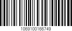 Código de barras (EAN, GTIN, SKU, ISBN): '1069100166749'