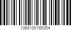 Código de barras (EAN, GTIN, SKU, ISBN): '1069100168354'