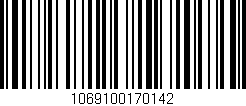 Código de barras (EAN, GTIN, SKU, ISBN): '1069100170142'