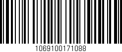 Código de barras (EAN, GTIN, SKU, ISBN): '1069100171088'