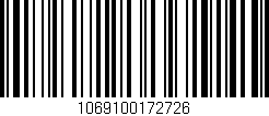 Código de barras (EAN, GTIN, SKU, ISBN): '1069100172726'