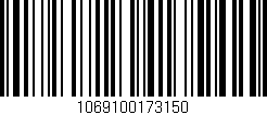 Código de barras (EAN, GTIN, SKU, ISBN): '1069100173150'