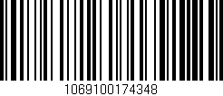 Código de barras (EAN, GTIN, SKU, ISBN): '1069100174348'