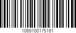 Código de barras (EAN, GTIN, SKU, ISBN): '1069100175161'