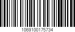 Código de barras (EAN, GTIN, SKU, ISBN): '1069100175734'