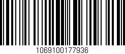 Código de barras (EAN, GTIN, SKU, ISBN): '1069100177936'