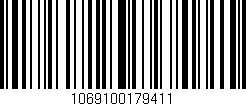 Código de barras (EAN, GTIN, SKU, ISBN): '1069100179411'