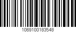 Código de barras (EAN, GTIN, SKU, ISBN): '1069100183548'
