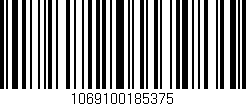 Código de barras (EAN, GTIN, SKU, ISBN): '1069100185375'