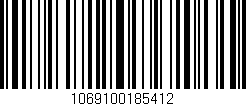 Código de barras (EAN, GTIN, SKU, ISBN): '1069100185412'