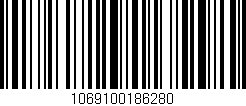 Código de barras (EAN, GTIN, SKU, ISBN): '1069100186280'