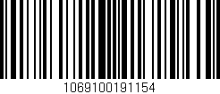Código de barras (EAN, GTIN, SKU, ISBN): '1069100191154'
