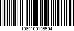 Código de barras (EAN, GTIN, SKU, ISBN): '1069100195534'