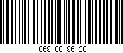 Código de barras (EAN, GTIN, SKU, ISBN): '1069100196128'