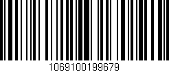 Código de barras (EAN, GTIN, SKU, ISBN): '1069100199679'