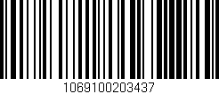 Código de barras (EAN, GTIN, SKU, ISBN): '1069100203437'