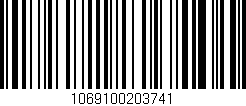 Código de barras (EAN, GTIN, SKU, ISBN): '1069100203741'