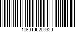 Código de barras (EAN, GTIN, SKU, ISBN): '1069100208630'