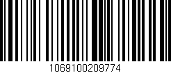 Código de barras (EAN, GTIN, SKU, ISBN): '1069100209774'