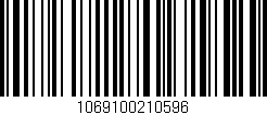 Código de barras (EAN, GTIN, SKU, ISBN): '1069100210596'