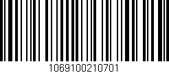 Código de barras (EAN, GTIN, SKU, ISBN): '1069100210701'
