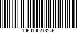 Código de barras (EAN, GTIN, SKU, ISBN): '1069100216246'