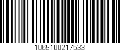 Código de barras (EAN, GTIN, SKU, ISBN): '1069100217533'