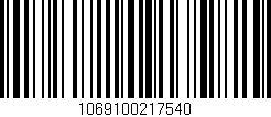 Código de barras (EAN, GTIN, SKU, ISBN): '1069100217540'