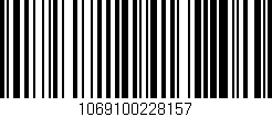 Código de barras (EAN, GTIN, SKU, ISBN): '1069100228157'