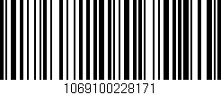 Código de barras (EAN, GTIN, SKU, ISBN): '1069100228171'