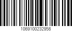 Código de barras (EAN, GTIN, SKU, ISBN): '1069100232956'