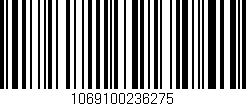 Código de barras (EAN, GTIN, SKU, ISBN): '1069100236275'