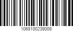 Código de barras (EAN, GTIN, SKU, ISBN): '1069100239009'