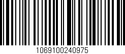 Código de barras (EAN, GTIN, SKU, ISBN): '1069100240975'