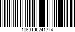 Código de barras (EAN, GTIN, SKU, ISBN): '1069100241774'