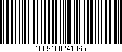Código de barras (EAN, GTIN, SKU, ISBN): '1069100241965'