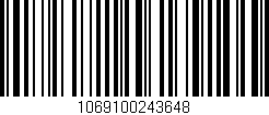Código de barras (EAN, GTIN, SKU, ISBN): '1069100243648'