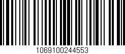 Código de barras (EAN, GTIN, SKU, ISBN): '1069100244553'