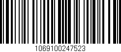 Código de barras (EAN, GTIN, SKU, ISBN): '1069100247523'