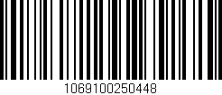 Código de barras (EAN, GTIN, SKU, ISBN): '1069100250448'
