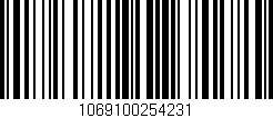 Código de barras (EAN, GTIN, SKU, ISBN): '1069100254231'