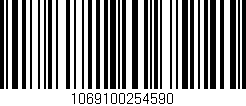 Código de barras (EAN, GTIN, SKU, ISBN): '1069100254590'